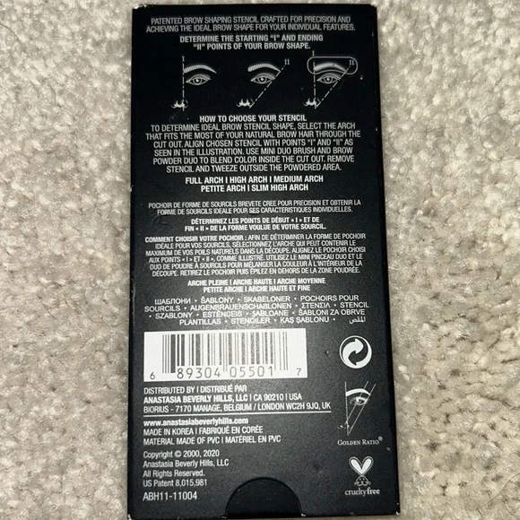 Anastasia Beverly Hills Eyebrow Stencils - Picture 3 of 3